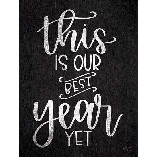 Penny Lane Publishing This Is Our Best Year Yet By Jaxn Blvd Art Print - 12 X 16