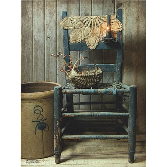 Penny Lane Publishing This Old Chair By Susie Boyer Art Print - 12 X 16