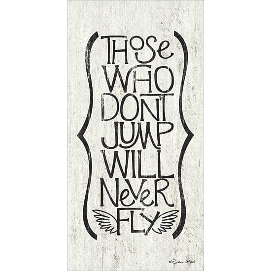 Penny Lane Publishing Those Who Don't Jump By Susan Ball Art Print - 9 X 18