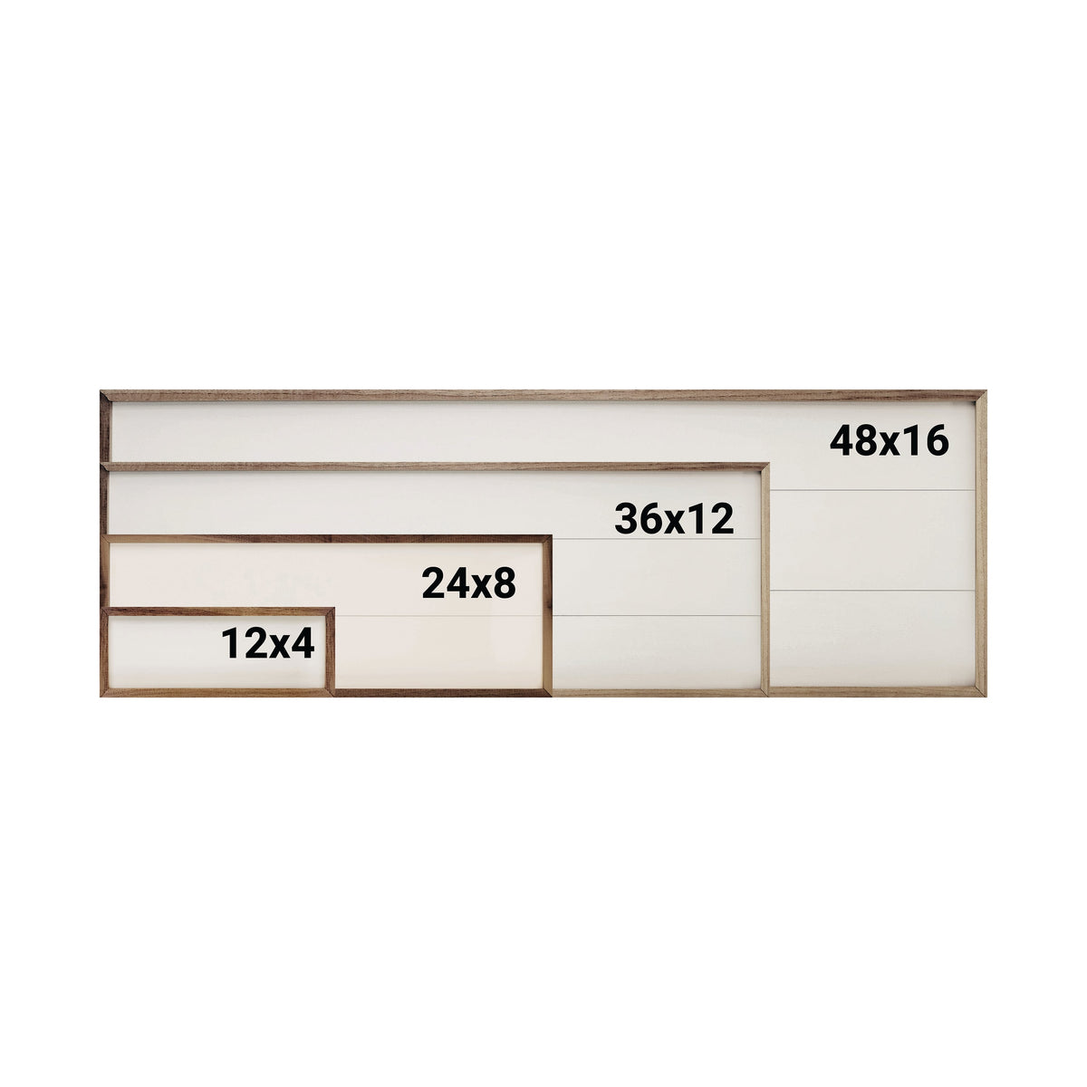 Three Pumpkins Blue Whitewash Printed and Framed Wall Sign