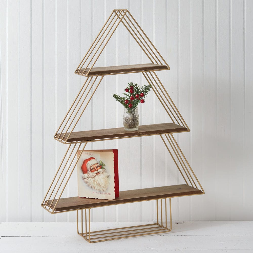 Tiered Christmas Tree Stand Shelf-CTW Home-The Village Merchant