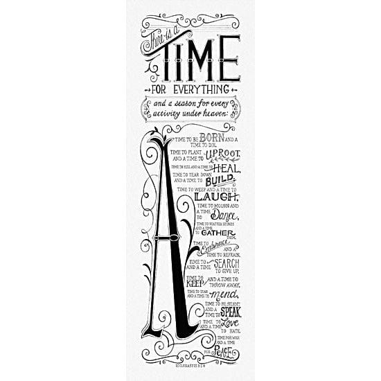 Time For Everything By Deb Strain Art Print - 6 X 18-Penny Lane Publishing-The Village Merchant