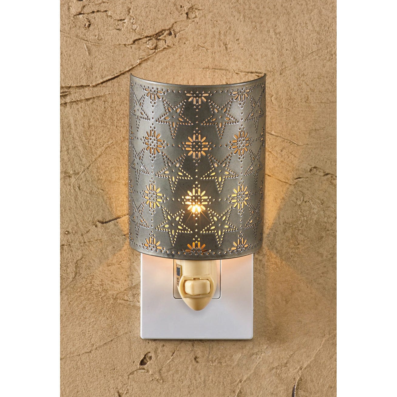 Tin Star Punched Night Light-Park Designs-The Village Merchant