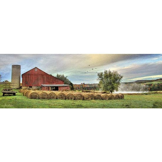 Tioga Hay Bales By Lori Deiter Art Print - 6 X 18-Penny Lane Publishing-The Village Merchant