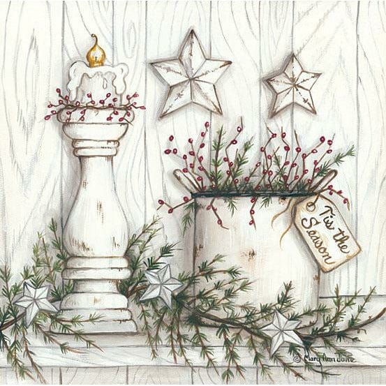 Tis The Season By Mary Ann June Art Print - 12 X 12-Penny Lane Publishing-The Village Merchant
