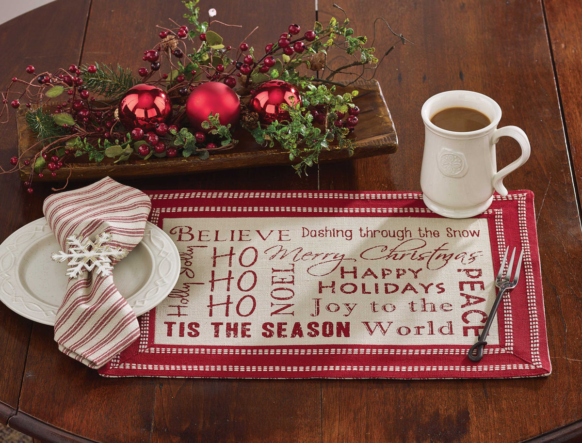 Tis The Season Placemat