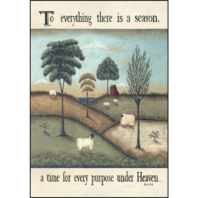 To Everything There Is A Season By Donna Atkins Art Print - 12 X 18-Penny Lane Publishing-The Village Merchant