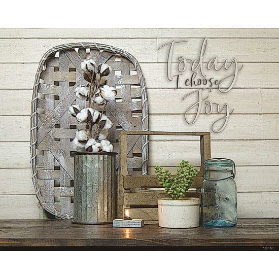 Penny Lane Publishing Today I Chose Joy By Susie Boyer Art Print - 12 X 16