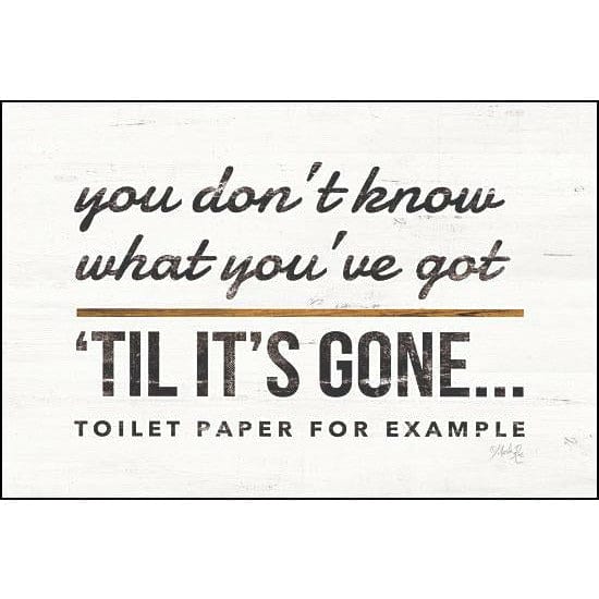 Toilet Paper By Marla Rae Art Print - 12 X 18-Penny Lane Publishing-The Village Merchant
