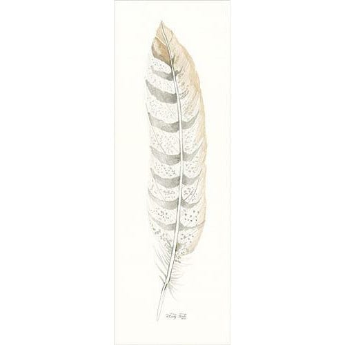 Tonal Feather II By Cindy Jacobs Art Print - 8 X 24-Penny Lane Publishing-The Village Merchant