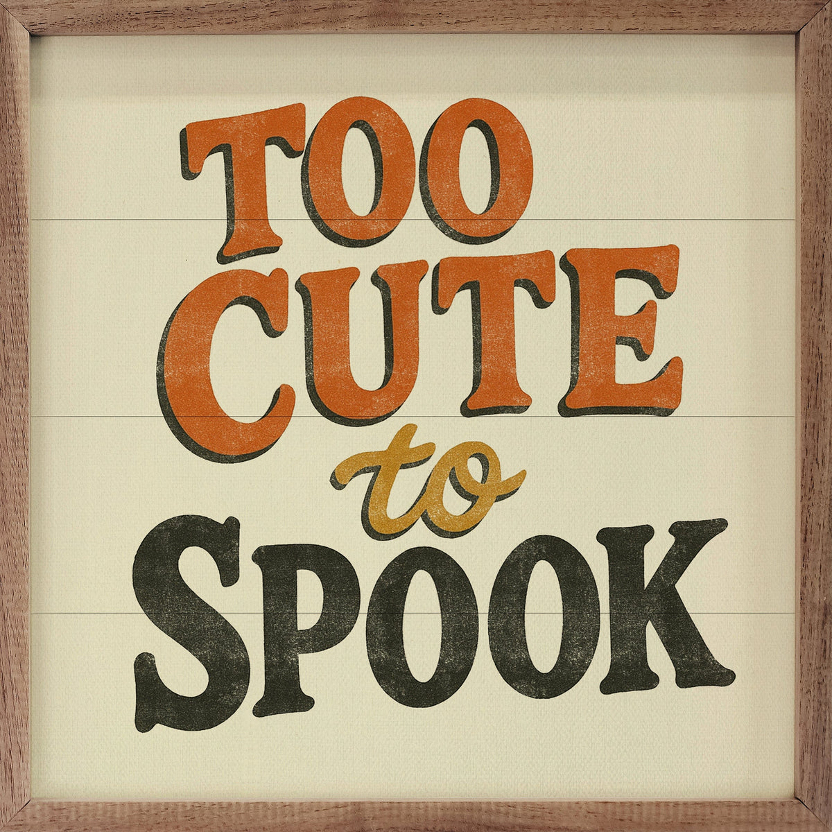 Kendrick Home Walnut Frames 4x4 Too Cute To Spook
