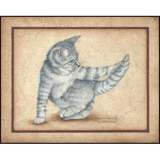 Toy Attachment By Mary Ann June Art Print - 8 X 10-Penny Lane Publishing-The Village Merchant