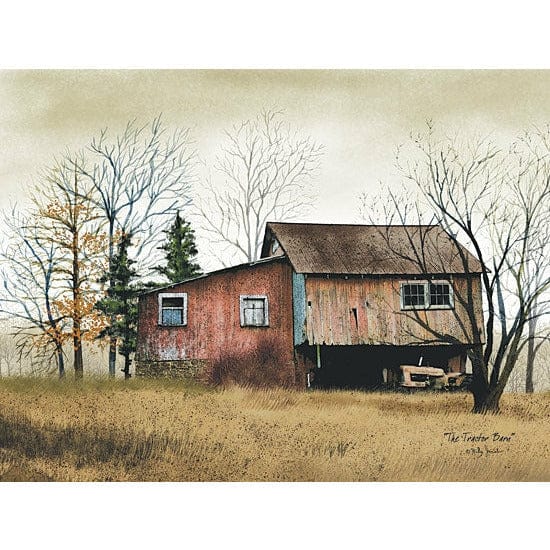 Tractor Barn By Billy Jacobs Art Print - 12 X 16-Penny Lane Publishing-The Village Merchant