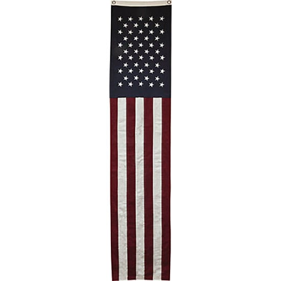 Traditional Cotton American Flag Banner Long Slim-Craft Wholesalers-The Village Merchant