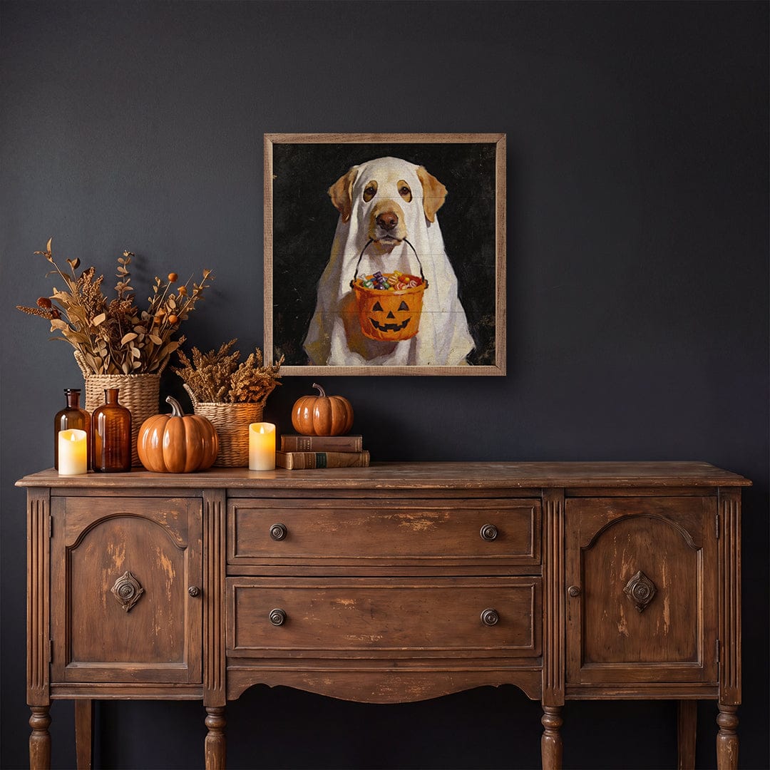 Kendrick Home Walnut Frames Trick Or Treat Lab