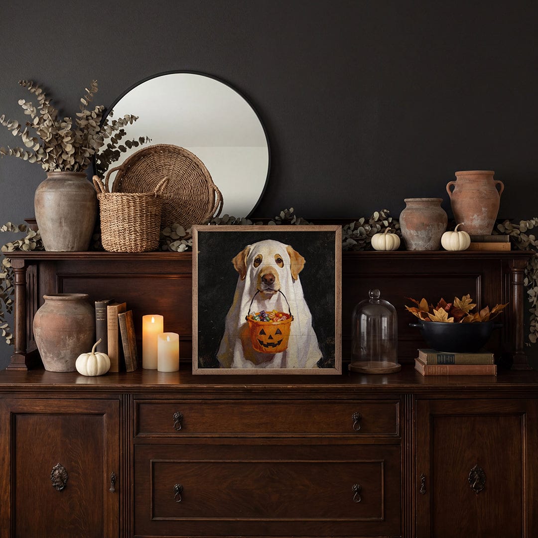 Kendrick Home Walnut Frames Trick Or Treat Lab