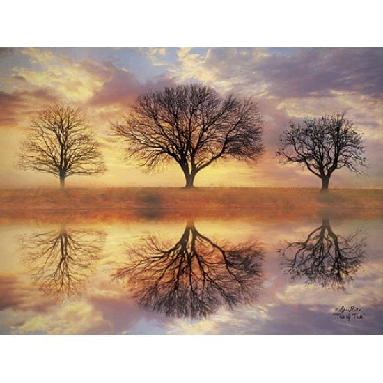 Trio Of Trees By Lori Deiter Art Print - 12 X 16-Penny Lane Publishing-The Village Merchant