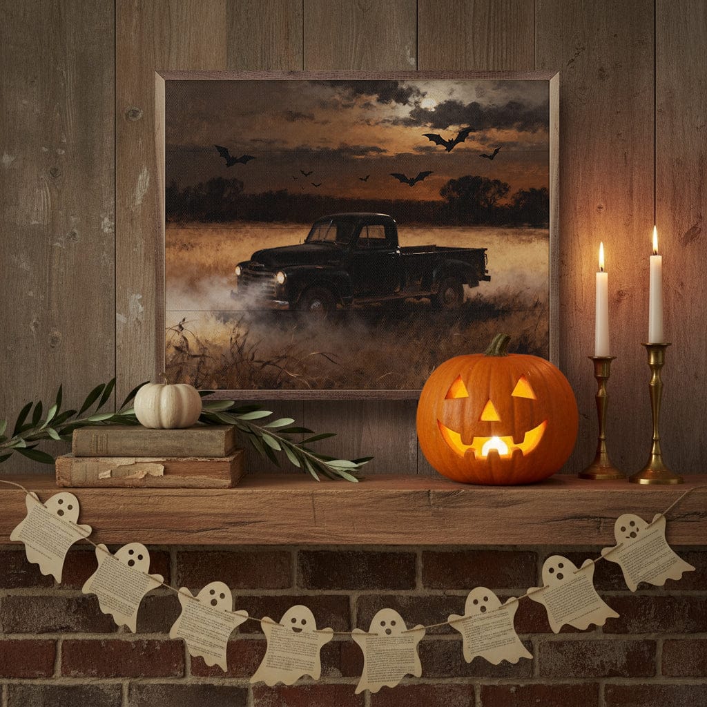 Kendrick Home Walnut Frames Truck At Night