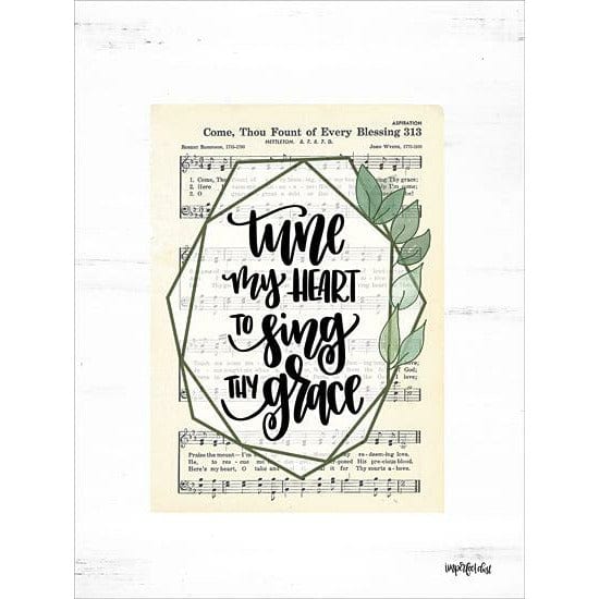 Penny Lane Publishing Tune My Heart II By Imperfect Dust Art Print - 12 X 16