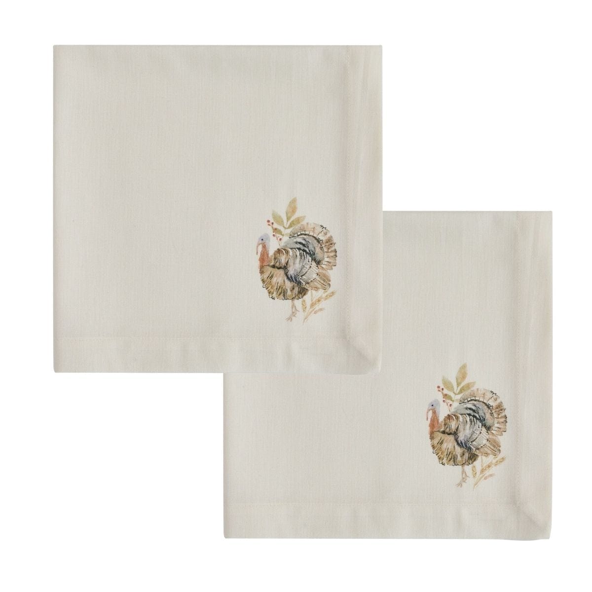 Turkey Day Printed Napkin Set of 2