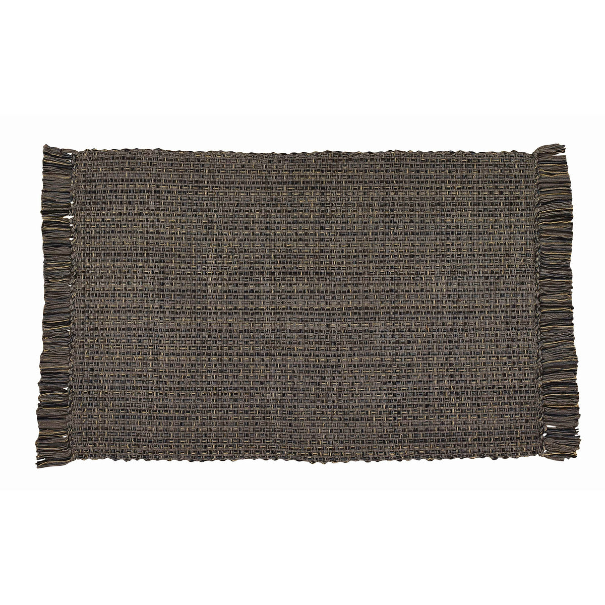 Tweed In Charcoal Yarn Rug 24&quot; x 36&quot; Rectangle-Park Designs-The Village Merchant