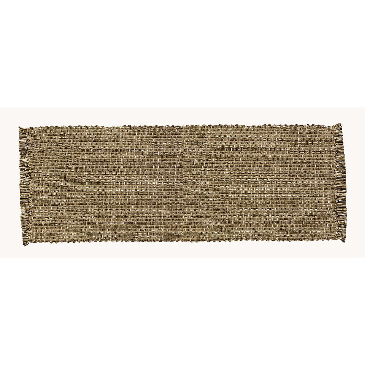 Tweed In Espresso Table Runner 36&quot; Long-Park Designs-The Village Merchant