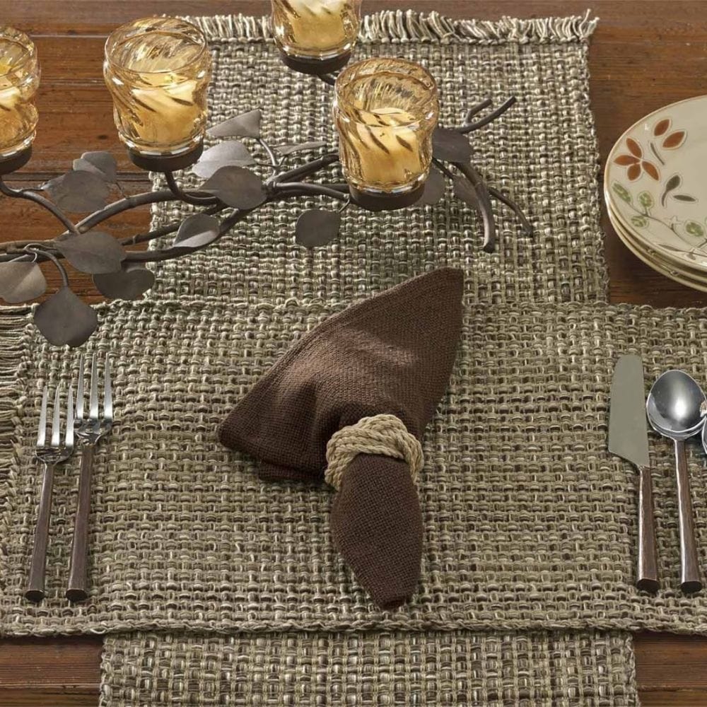 Park Designs Table Runner Tweed In Espresso Table Runner 54" Long