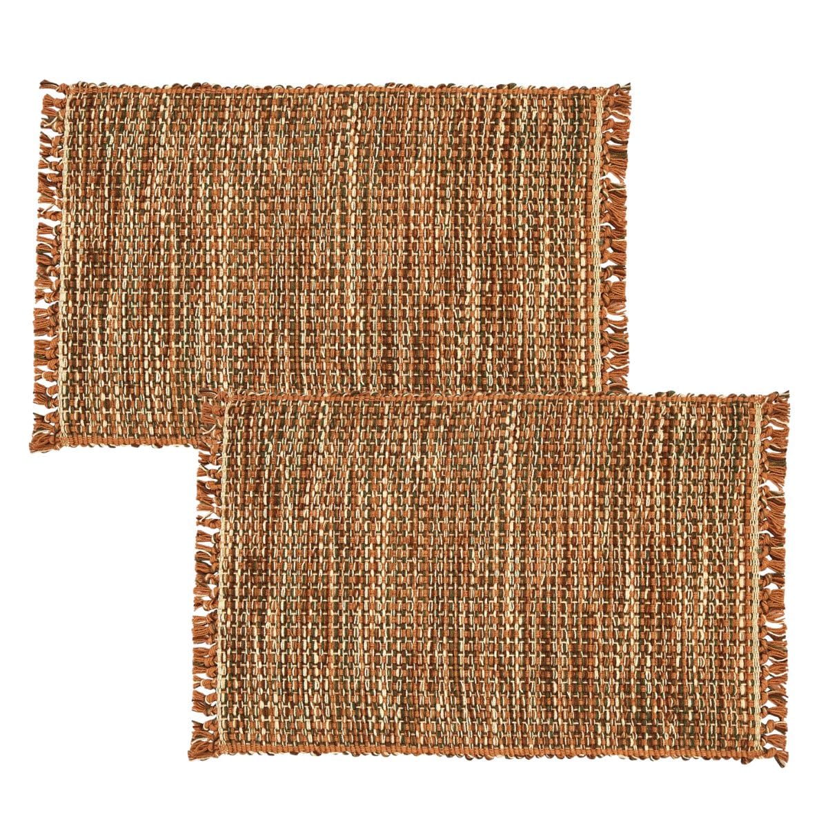 Tweed in Ginger Placemat Set of 2