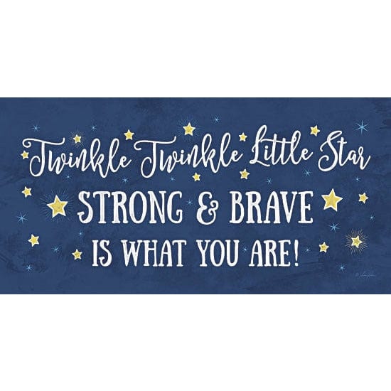 Twinkle Twinkle Little Star - Boy By Lauren Rader Art Print - 9 X 18-Penny Lane Publishing-The Village Merchant