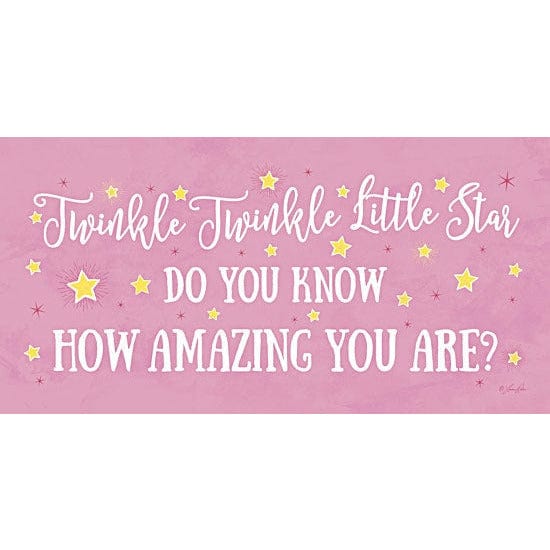 Twinkle Twinkle Little Star - Girl By Lauren Rader Art Print - 9 X 18-Penny Lane Publishing-The Village Merchant