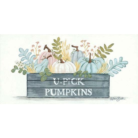 U-Pick Pumpkins By Sara Baker Art Print - 9 X 18-Penny Lane Publishing-The Village Merchant