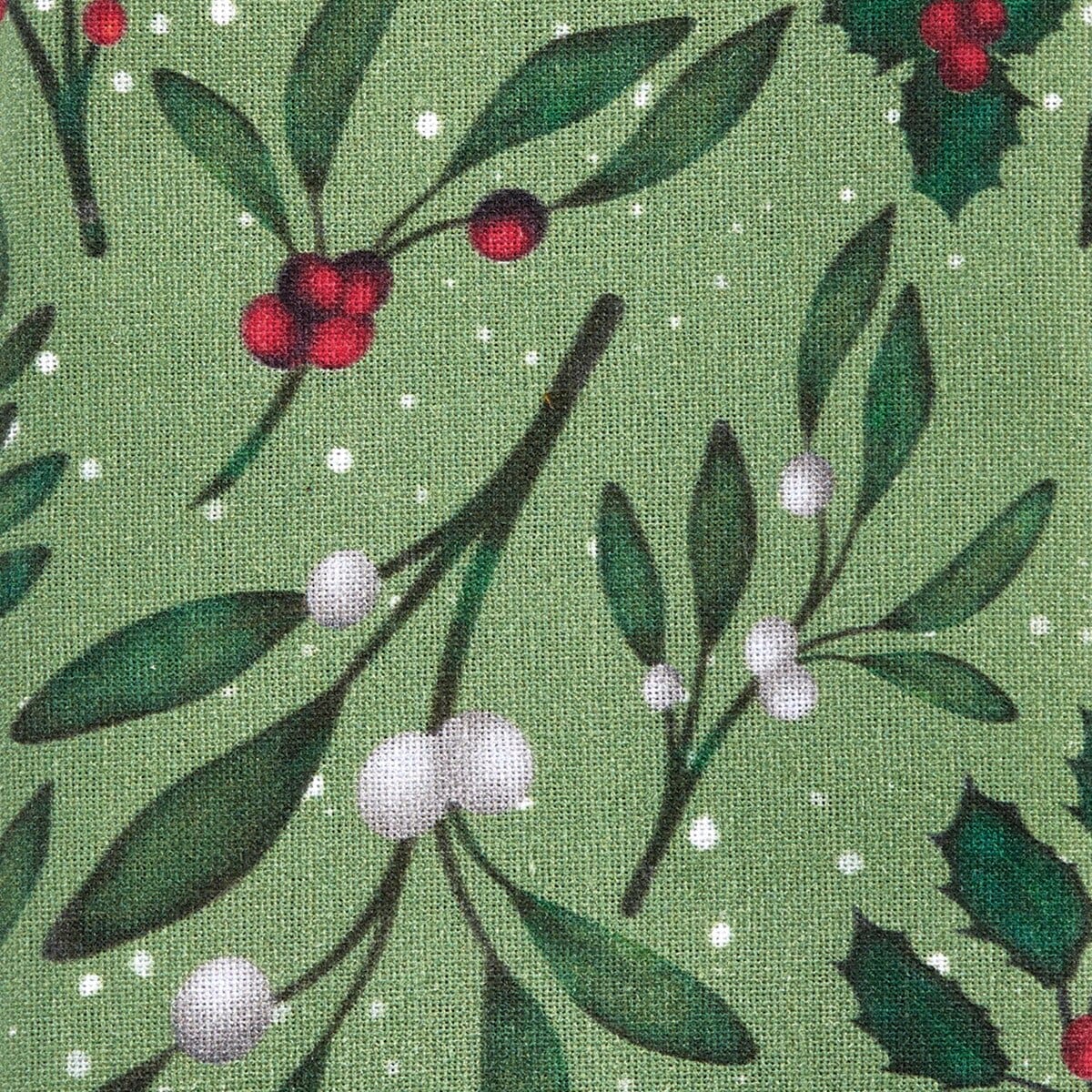 Under The Mistletoe Printed Napkin Set of 2