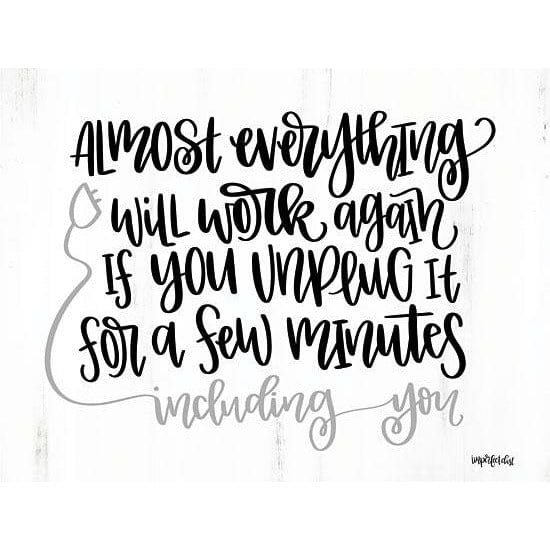 Penny Lane Publishing Unplug By Imperfect Dust Art Print - 12 X 16