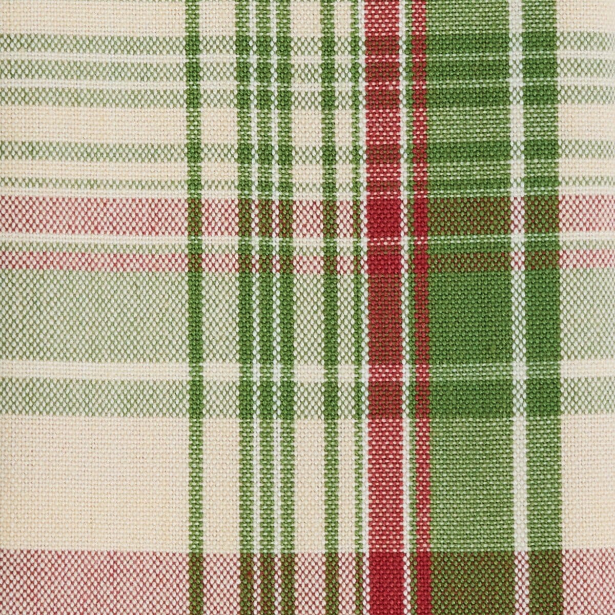Up On The Housetop Plaid Napkin Set of 2