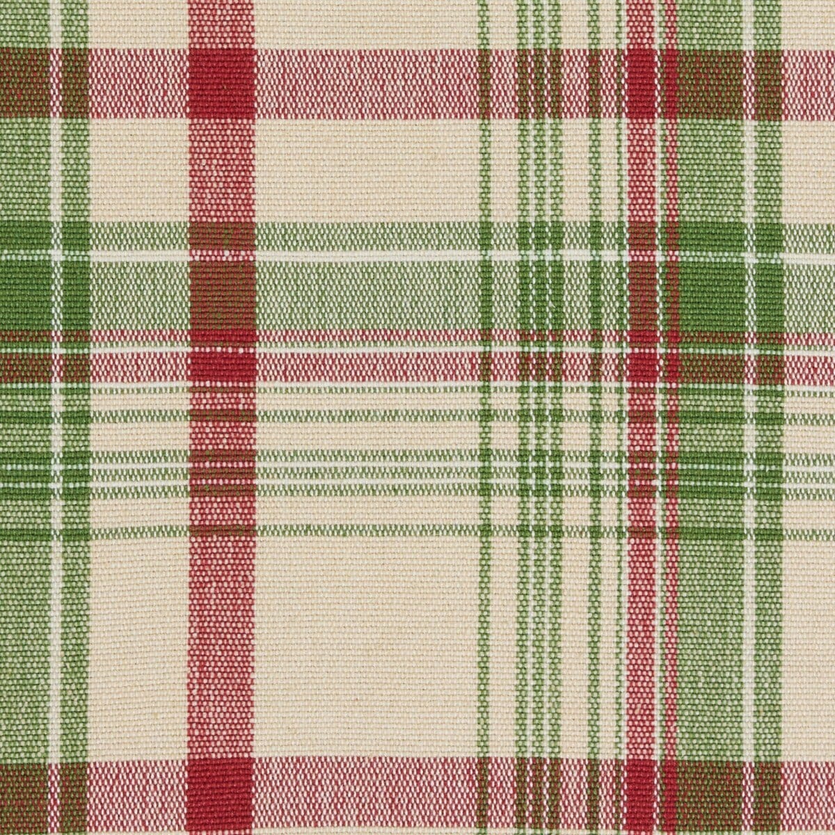 Up On The Housetop Plaid Table Runner 36" Long