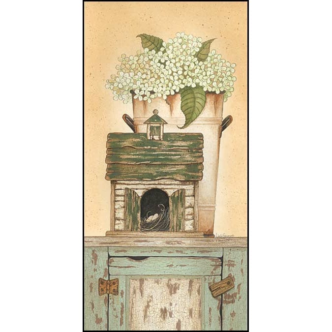 Vintage Garden Greens By Linda Spivey Art Print - 10 X 20-Penny Lane Publishing-The Village Merchant