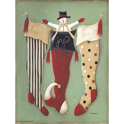 Waiting For Santa By Jill Ankrom Art Print - 12 X 16-Penny Lane Publishing-The Village Merchant