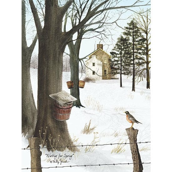 Waiting For Spring By Billy Jacobs Art Print - 12 X 16-Penny Lane Publishing-The Village Merchant