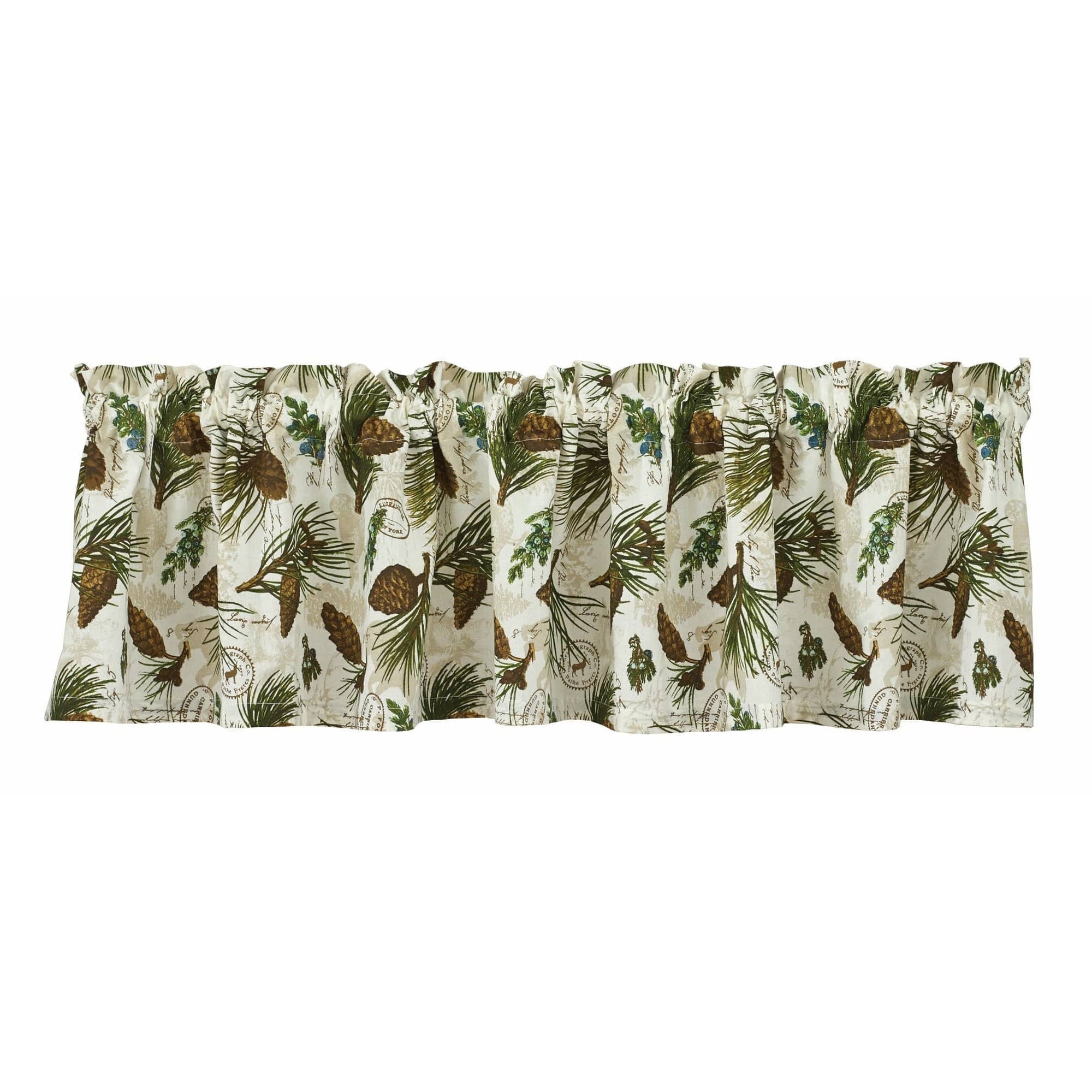 Walk In The Woods Valance Unlined-Park Designs-The Village Merchant