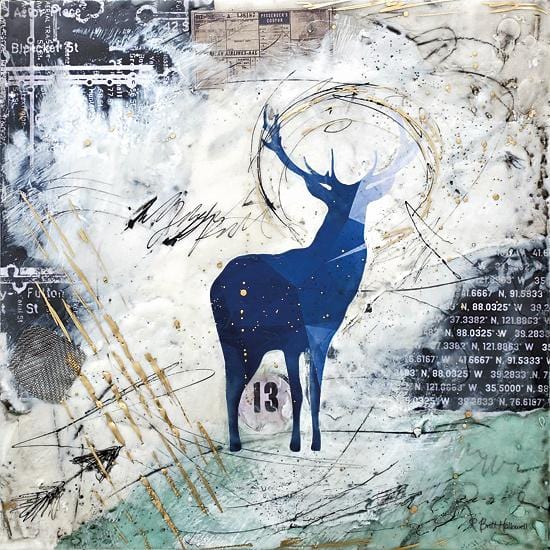 Wanderer's Spirit By Britt Hallowell Art Print - 12 X 12-Penny Lane Publishing-The Village Merchant