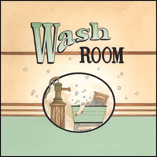 Wash Room By Linda Spivey Art Print - 10 X 10-Penny Lane Publishing-The Village Merchant