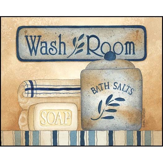Wash Room By Linda Spivey Art Print - 8 X 10-Penny Lane Publishing-The Village Merchant