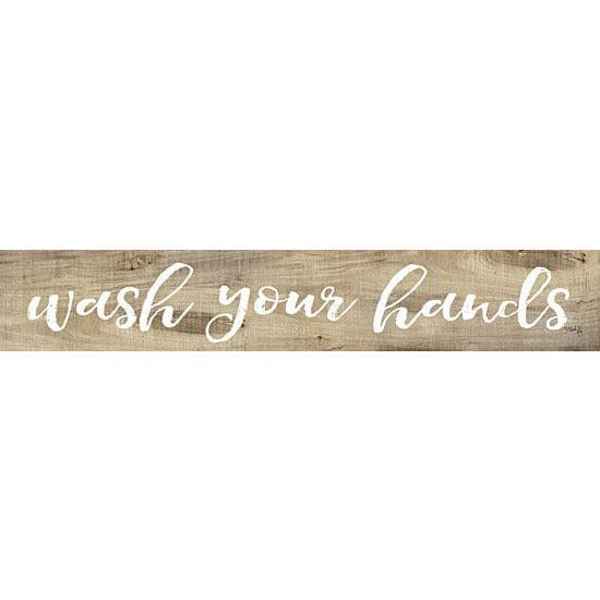 Wash Your Hands By Marla Rae Art Print - 4 X 24-Penny Lane Publishing-The Village Merchant