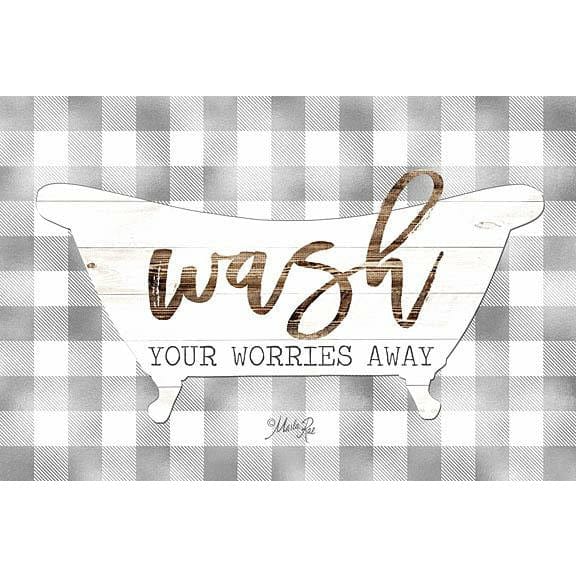 Wash Your Worries Away By Marla Rae Art Print - 12 X 18-Penny Lane Publishing-The Village Merchant