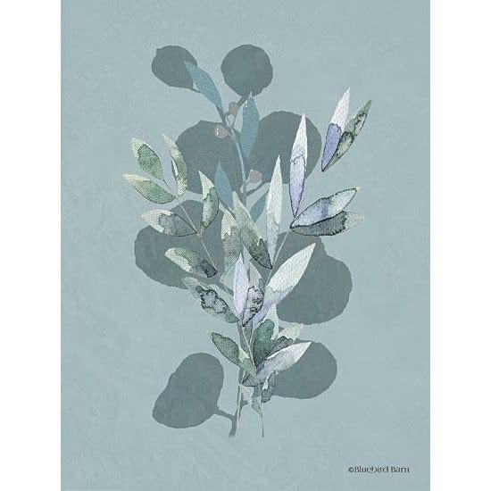 Penny Lane Publishing Water Color Series Medium Teal I By Bluebird Barn Art Print - 12 X 16