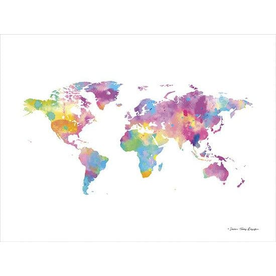 Watercolor World By Seven Trees Art Print - 12 X 16-Penny Lane Publishing-The Village Merchant