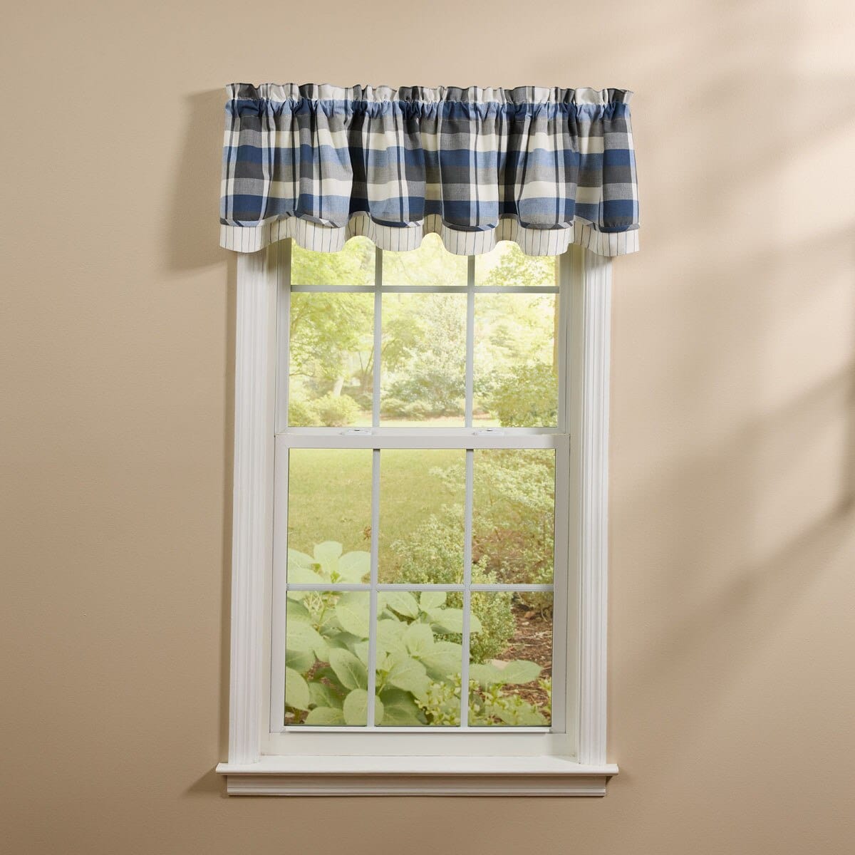 Park Designs Valances Waters Edge Layered Valance Lined
