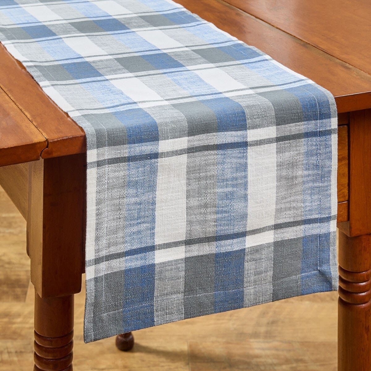 Park Designs Table Runners Waters Edge Plaid Table Runner 54'' Long
