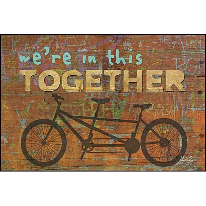 We're In This Together By Marla Rae Art Print - 12 X 18-Penny Lane Publishing-The Village Merchant