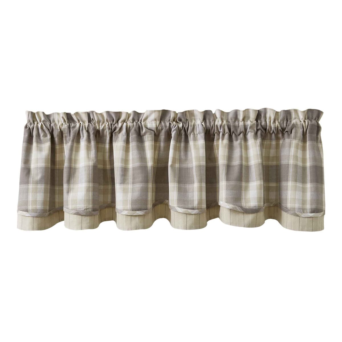 Weathered Oak Valance unlined-Park Designs-The Village Merchant